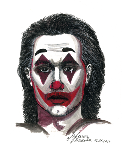 The man who laughs by Miglena Dyankova, 소묘 for Sale on Singulart