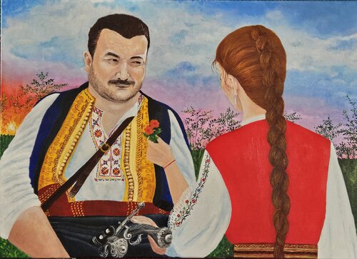 Is This What Love Looks Like? von Miglena Dyankova, Malerei kaufen auf Singulart