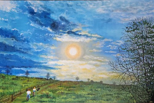 After the Rain van Miglena Dyankova, Schilderij te koop op Singulart