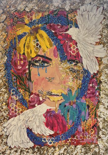 Belleza en la adversidad de Cristhy Hernandez, Pintura a la venta en Singulart