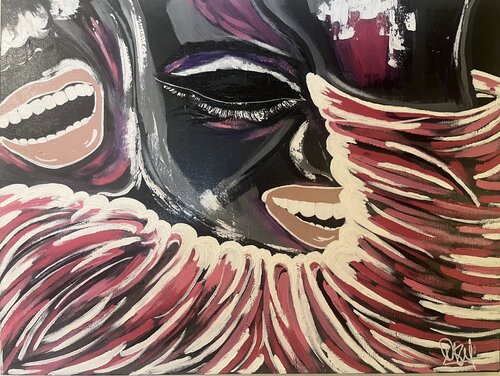Tu sonrisa de Cristhy Hernandez, Pintura a la venta en Singulart