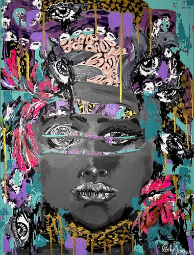 The Overthinker de Cristhy Hernandez, Pintura a la venta en Singulart