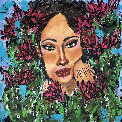 Jardín de cicatrices de Cristhy Hernandez, Pintura a la venta en Singulart