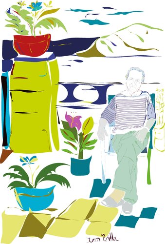 Retrato de escritor catalan by Juan Pinilla Pinilla Gonzalez, Painting for Sale on Singulart