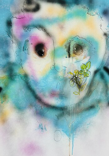 mirando de lejos by Juan Pinilla Pinilla Gonzalez, 絵画 for Sale on Singulart