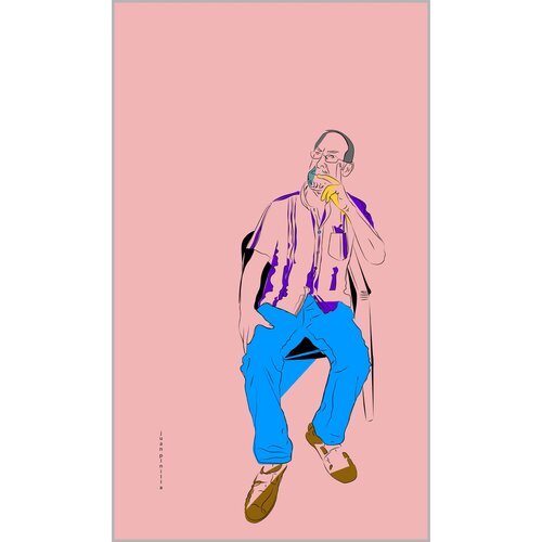 Retrato Manolo jurdao von Juan Pinilla Pinilla Gonzalez, Digital kaufen auf Singulart
