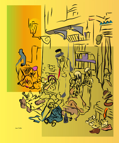 Callejón de LONDRES von Juan Pinilla Pinilla Gonzalez, Digital kaufen auf Singulart