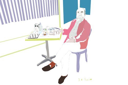 Retrato del fotógrafo Ponce by Juan Pinilla Pinilla Gonzalez, デジタル for Sale on Singulart