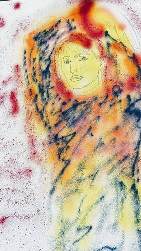 mujer de eter by Juan Pinilla Pinilla Gonzalez, 絵画 for Sale on Singulart