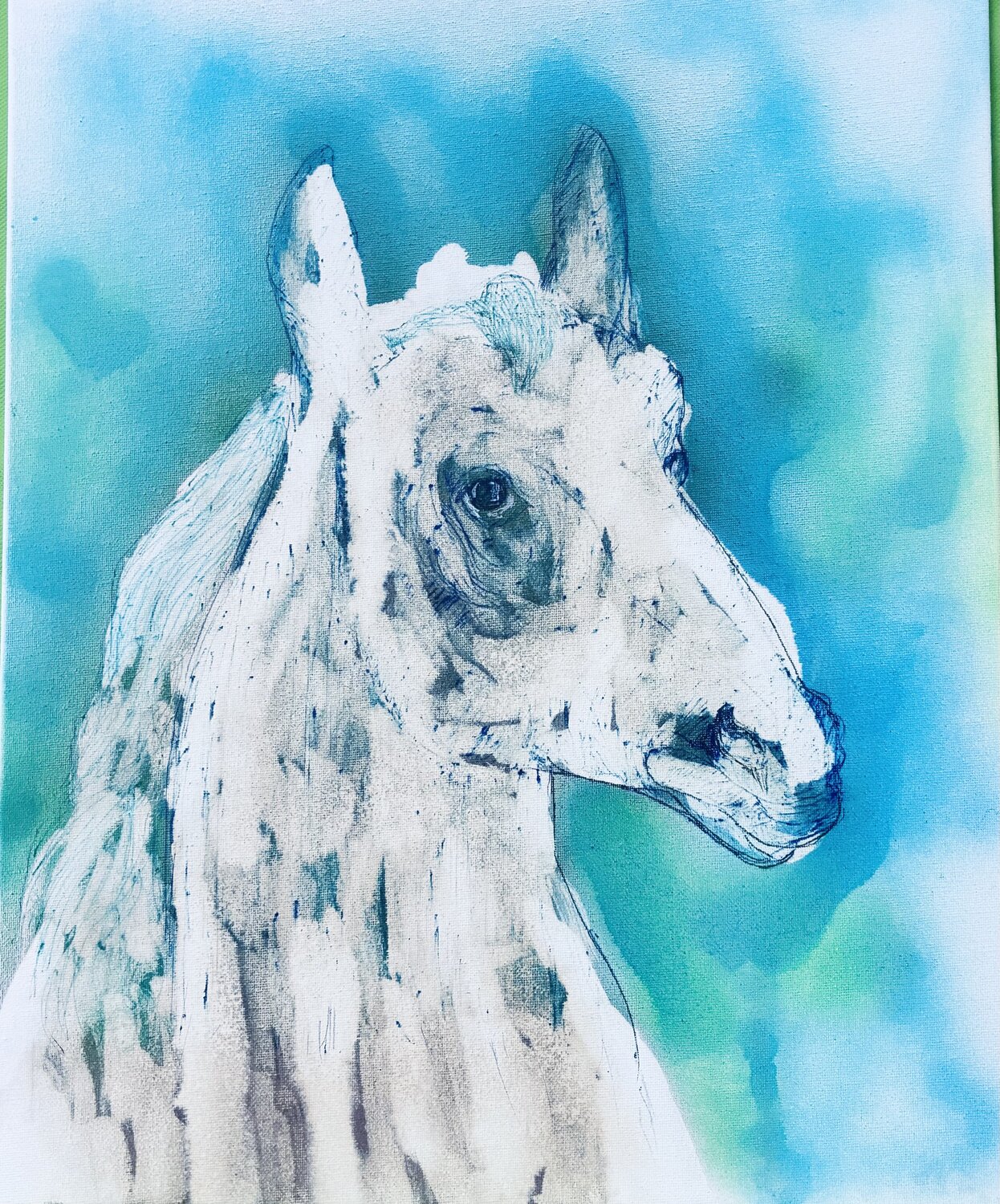 Caballo blanco Juan Pinilla Pinilla Gonzalez