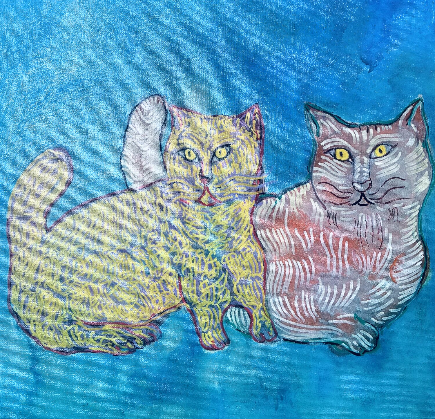 Gatos mirando Juan Pinilla Pinilla Gonzalez