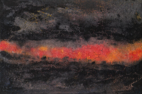 Brucia la Terra di Henri Crow, Pittura in vendita su Singulart
