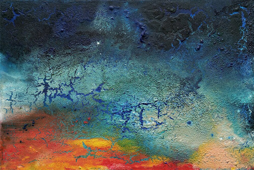 Thunder and Lightning di Henri Crow, Pittura in vendita su Singulart