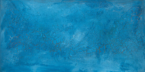 Türkis Sunset by Henri Crow, Painting for Sale on Singulart