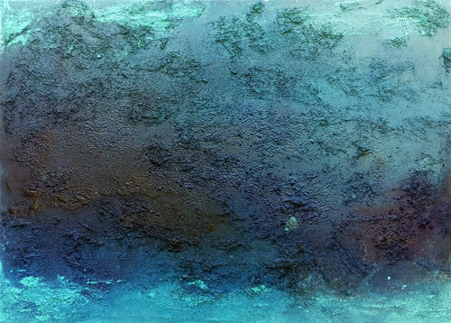 Blue Sea van Henri Crow, Schilderij te koop op Singulart