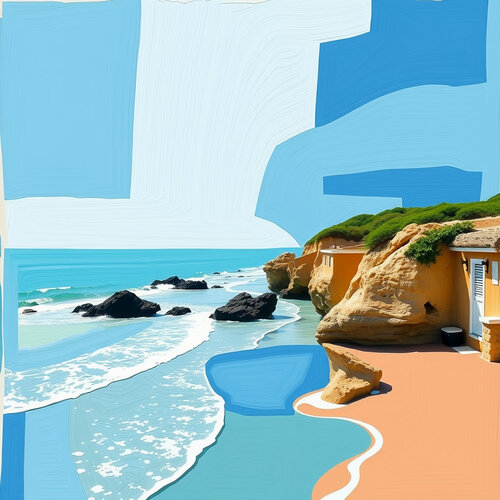 At the Cliffs by Jochen Cerny, 사진 for Sale on Singulart