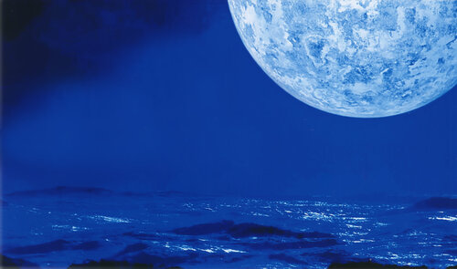 Blue Moon - II di Jochen Cerny, Fotografia in vendita su Singulart