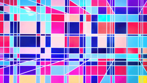 Geometric Color Symphony by Jochen Cerny, 사진 for Sale on Singulart