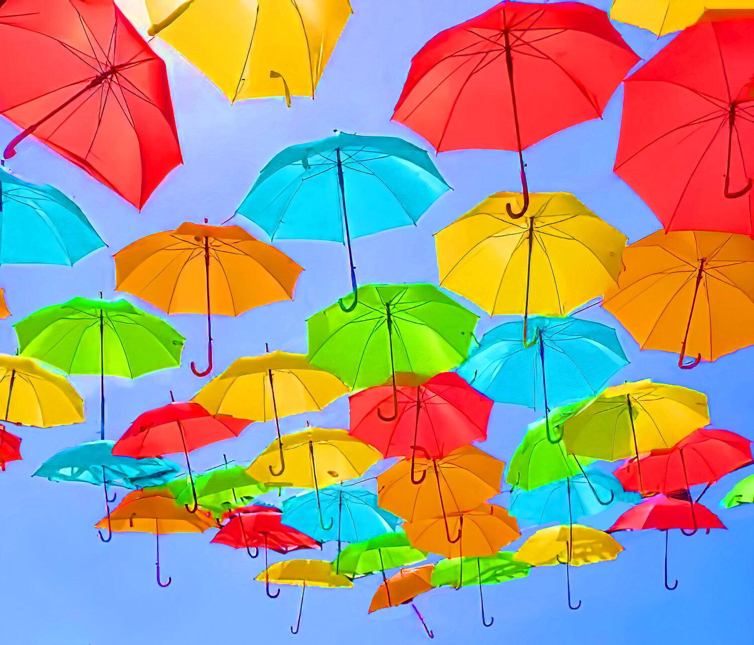 FLYING UMBRELLAS Jochen Cerny