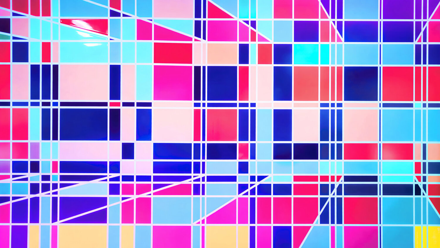 Geometric Color Symphony Jochen Cerny