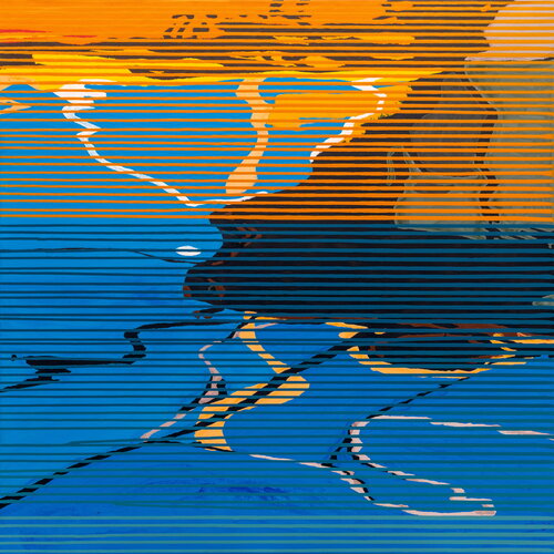 Am Wasser VII par Markus Honerla, Peinture en vente sur Singulart