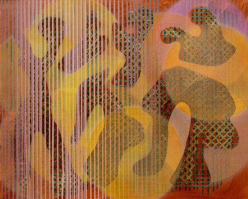Tanz mit Günther III di Markus Honerla, Pittura in vendita su Singulart