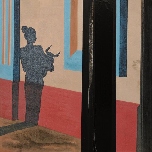 (Schattenwerfender) Moment VI van Markus Honerla, Schilderij te koop op Singulart