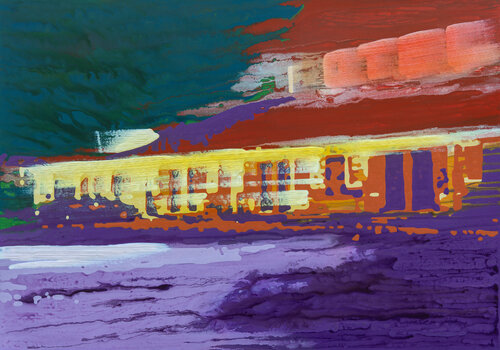 I OTEL par Markus Honerla, Peinture en vente sur Singulart