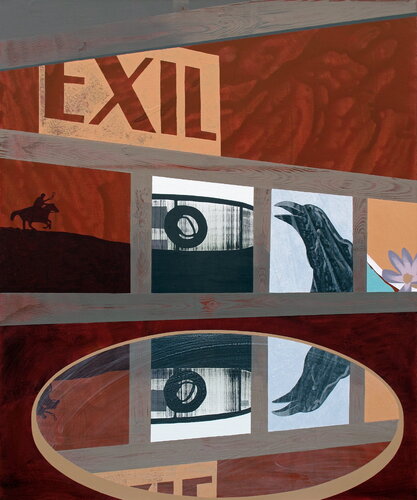 EXIL par Markus Honerla, Peinture en vente sur Singulart