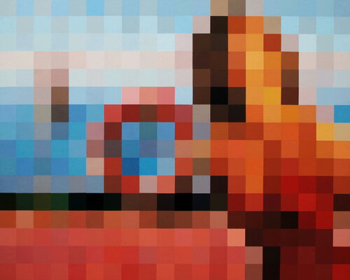 Architektin, 41 di Markus Honerla, Pittura in vendita su Singulart