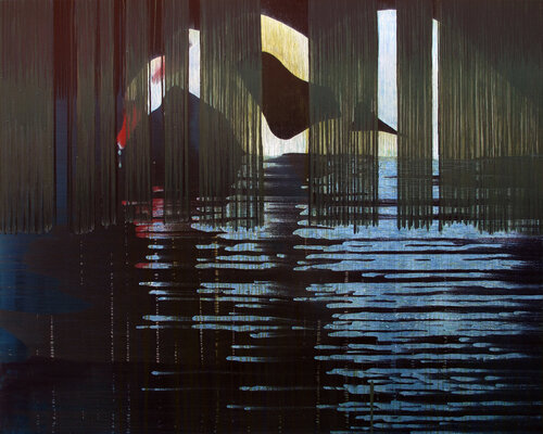 Schwäne II by Markus Honerla, 회화 for Sale on Singulart