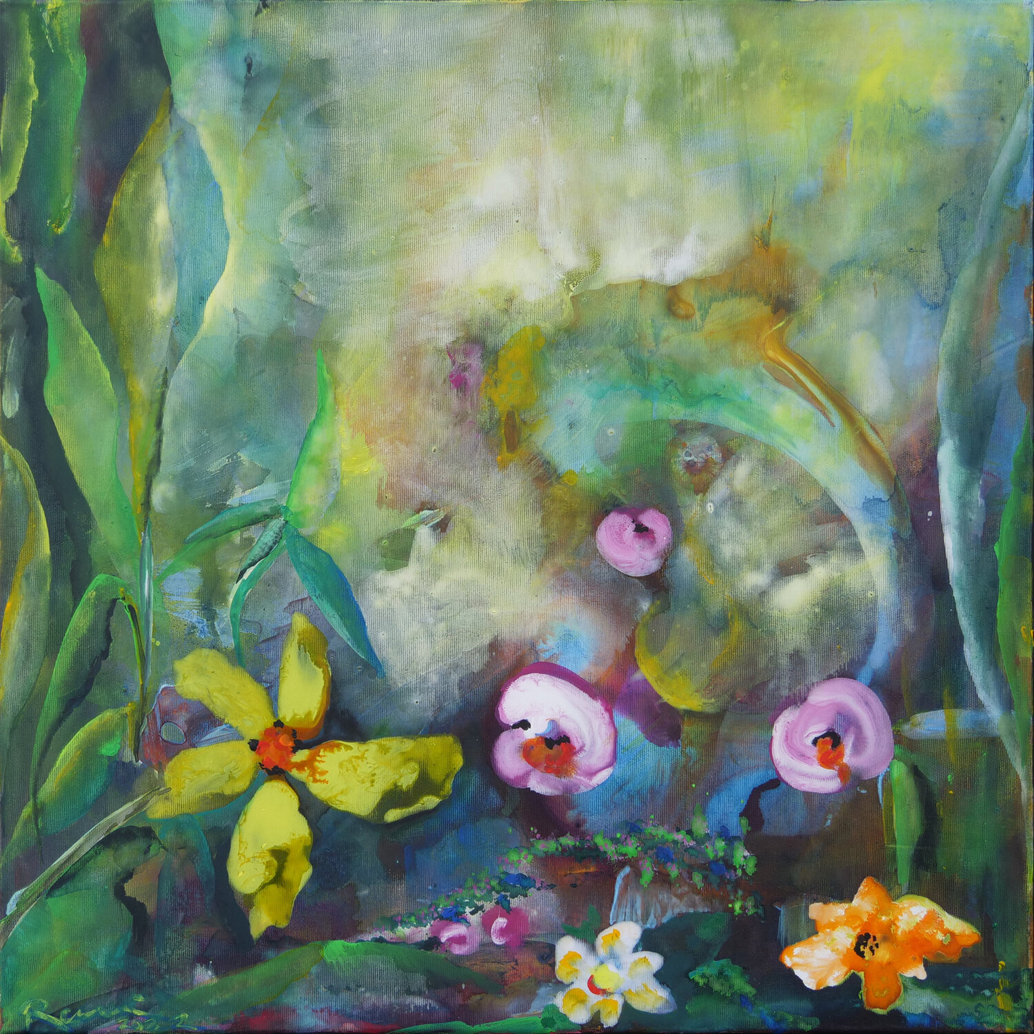 Der Sommer War Sehr Groß Der Sommer war sehr gross by Rani B. Knobel (2022) : Painting Acrylic