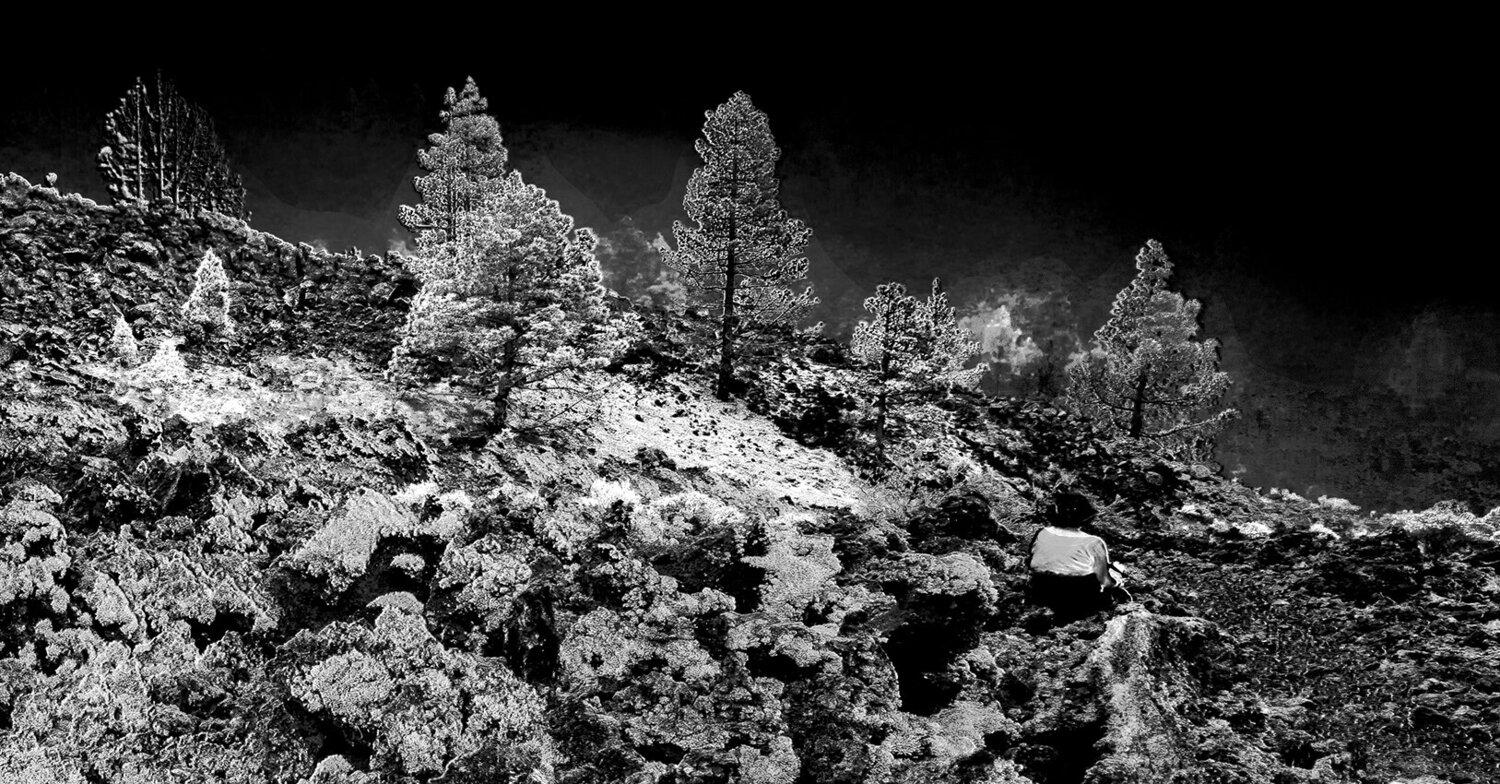 LA LUNE S’EST LEVÉE SUR LA COLLADA SAN JUAN by jeanluc bohin (2017