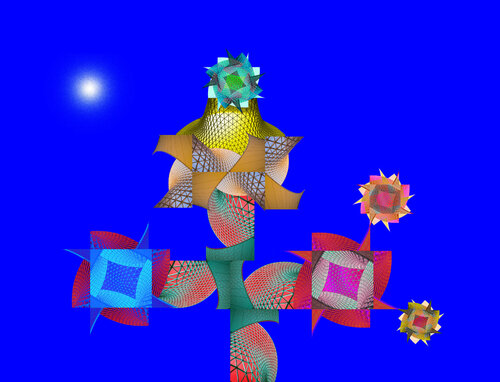 ARBRE-LAMPADAIRE von jean-luc bohin, Digital kaufen auf Singulart