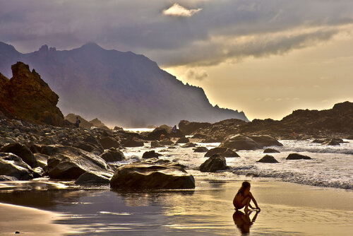 TENERIFE : PLAGE DE BENIJO jean-luc bohin