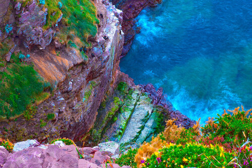 LE GRAND ESCALIER DU CAP FREHEL jean-luc bohin