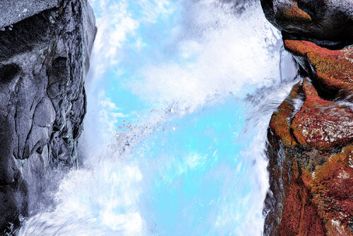 LE PONT D’ESPAGNE – TURQUOISE von jean-luc bohin, Fotografie kaufen auf Singulart
