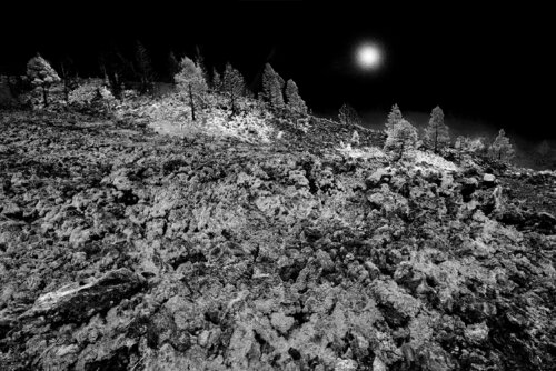 LA LUNE S’EST LEVÉE SUR   LA COLLADA SAN JUAN jean-luc bohin