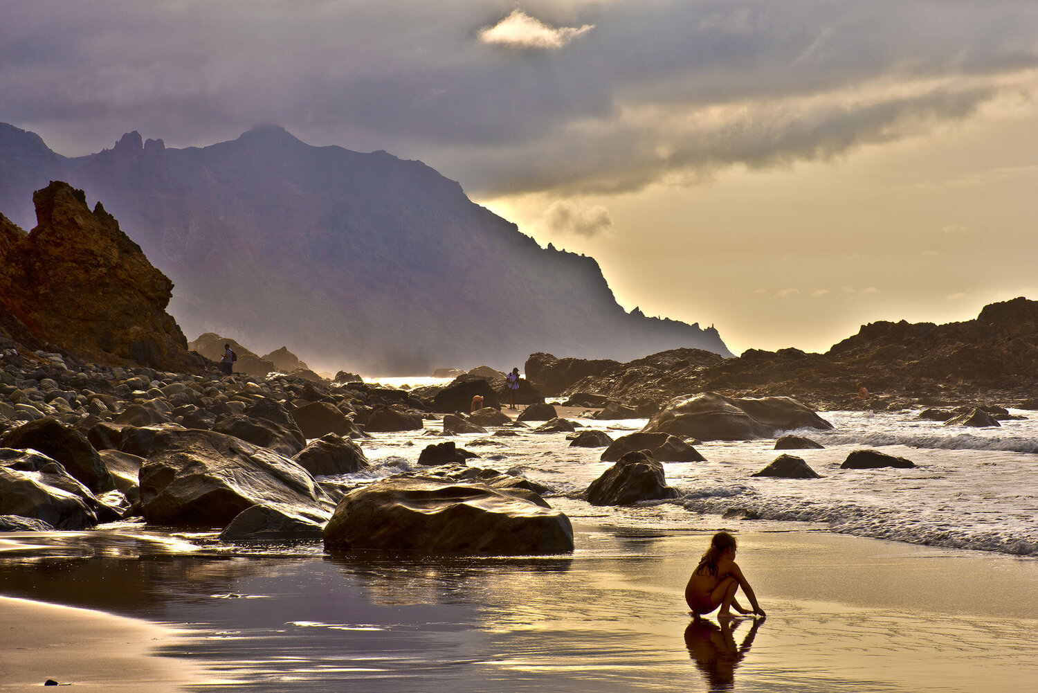 TENERIFE : PLAGE DE BENIJO jean-luc bohin