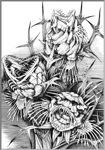 181218 Fischgrätblume by Gerard Philippart, Print for Sale on Singulart