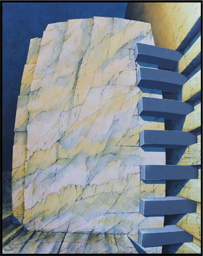 200701 Interlocked van Gerard Philippart, Schilderij te koop op Singulart