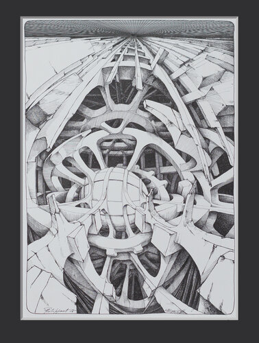 980925 Mechanoid 2 by Gerard Philippart, 소묘 for Sale on Singulart