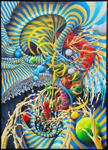 211101 Maelstrom f1 van Gerard Philippart, Schilderij te koop op Singulart