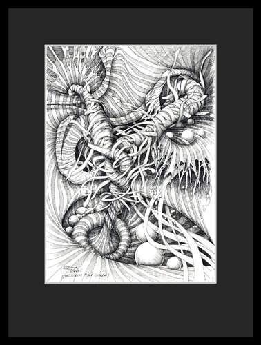210801 Maelstrom sw7 by Gerard Philippart, Drawing for Sale on Singulart