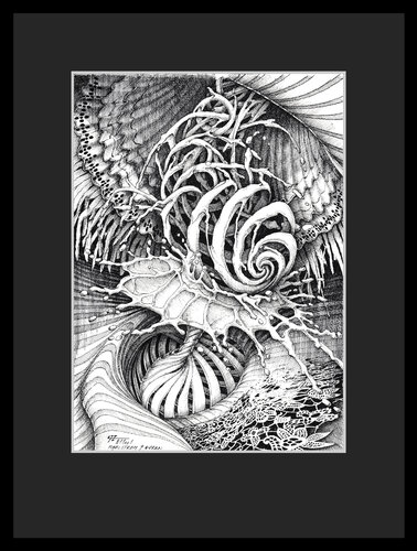 211001 Maelstrom sw9 de Gerard Philippart, Dibujo a la venta en Singulart