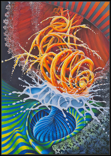 230205 Maelstrom f2 van Gerard Philippart, Schilderij te koop op Singulart
