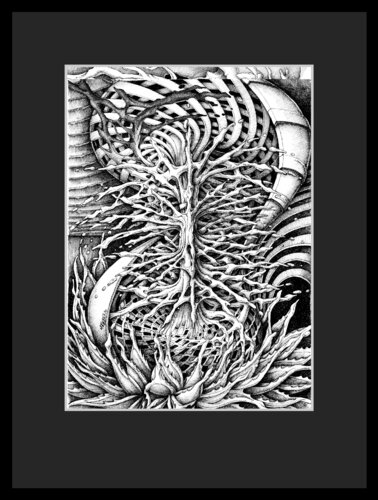 220730 Maelstrom sw12 van Gerard Philippart, Tekening te koop op Singulart