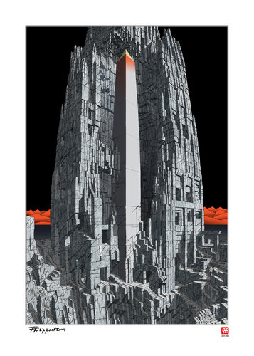 231206 Obelisk di Gerard Philippart, Digitale in vendita su Singulart
