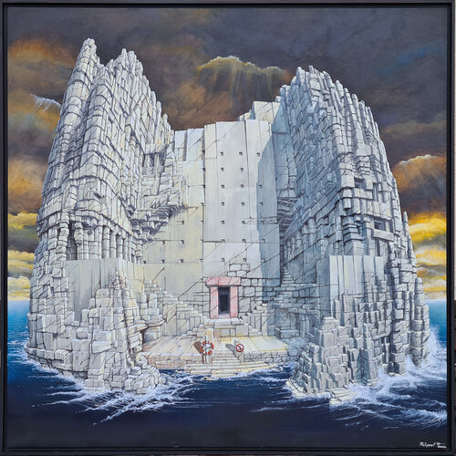 240331 the island van Gerard Philippart, Schilderij te koop op Singulart
