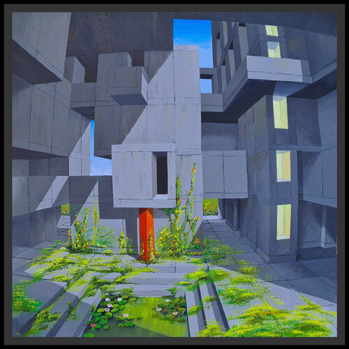 250301 Square von Gerard Philippart, Malerei kaufen auf Singulart